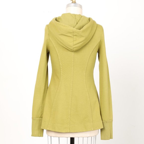 Mid-Hedgerow Hoodie in Moss - Picture 2 of 2